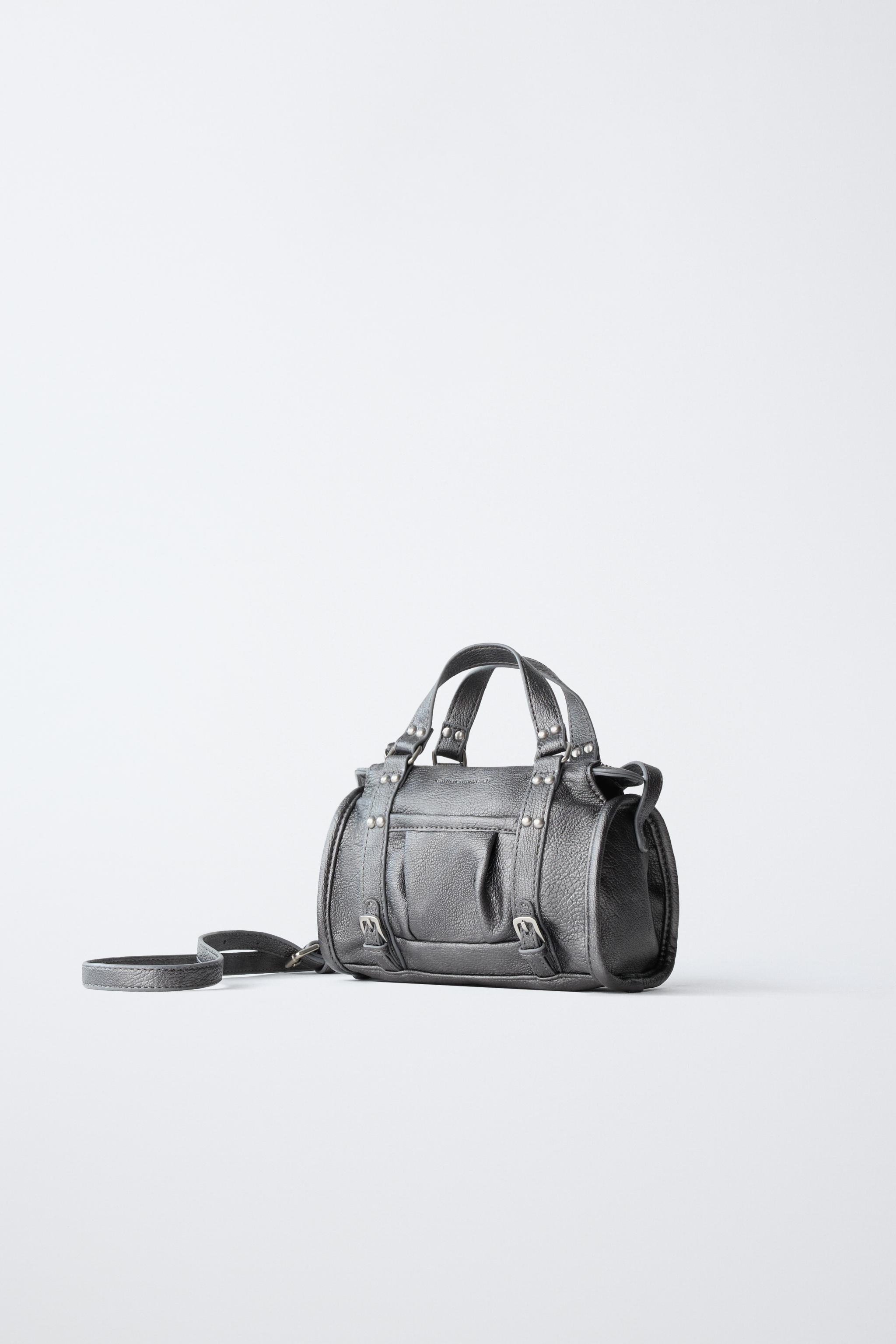 METALLIC CROSSBODY BAG